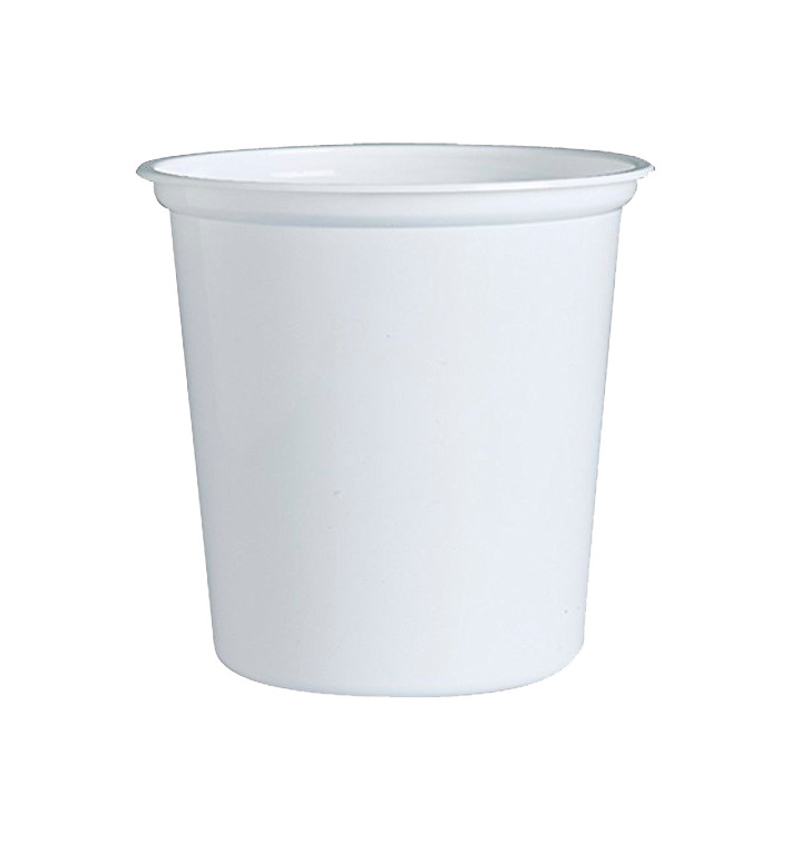 Plastové Obaly PP "Deli" 32Oz/960ml Bílý Ø120mm (500 Kousky) Plastové Obaly PP "Deli" 32Oz/960ml Bílý Ø120mm (500 Kousky)