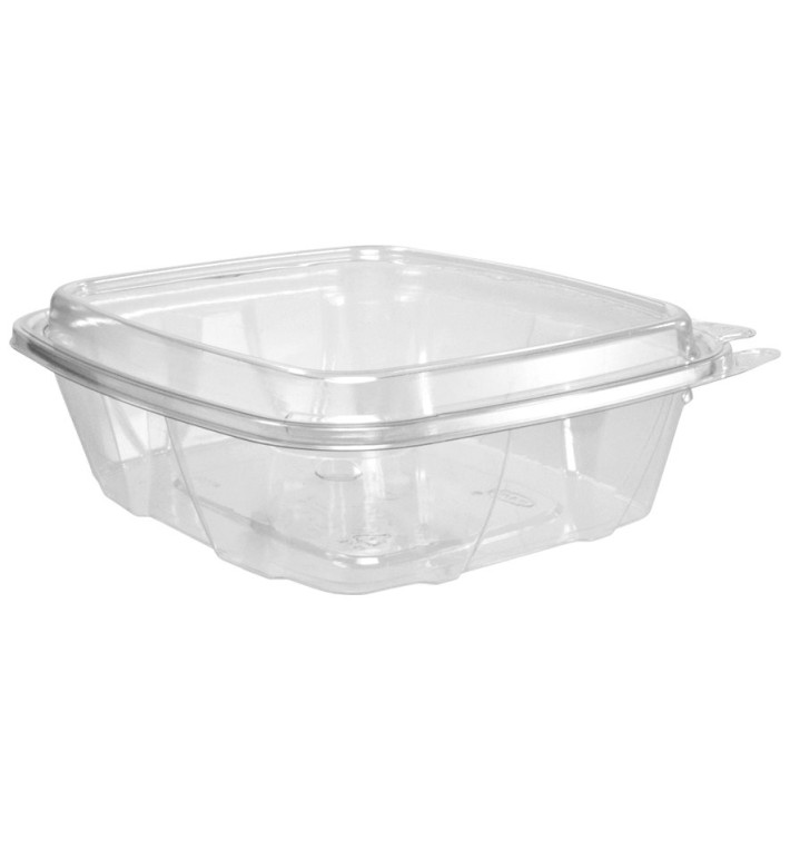 Obaly s Integrovaným Víčkem Plastové PET Víčko Vysoký 710ml (200 Kousky) Obaly s Integrovaným Víčkem Plastové PET Víčko Vysoký 710ml (200 Kousky)