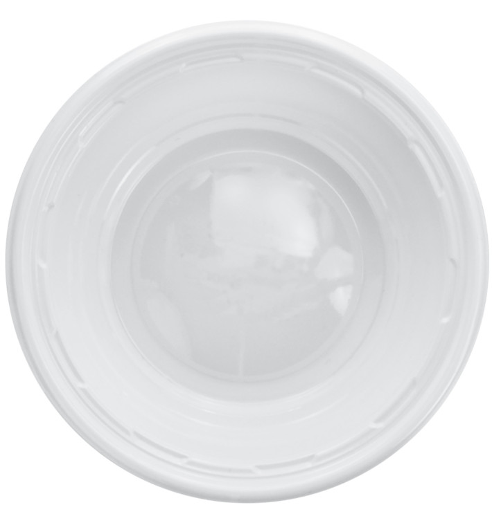 Plastové Misky PS Bílý 180ml Ø11,5cm (1000 Kousky) Plastové Misky PS Bílý 180ml Ø11,5cm (1000 Kousky)