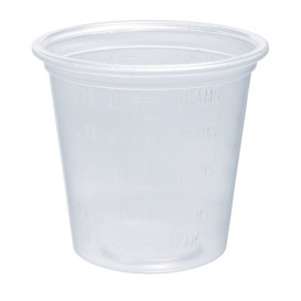 Misk na Omáčky PP Čirý Graduada 35ml Ø4,8cm (2500 Kousky)