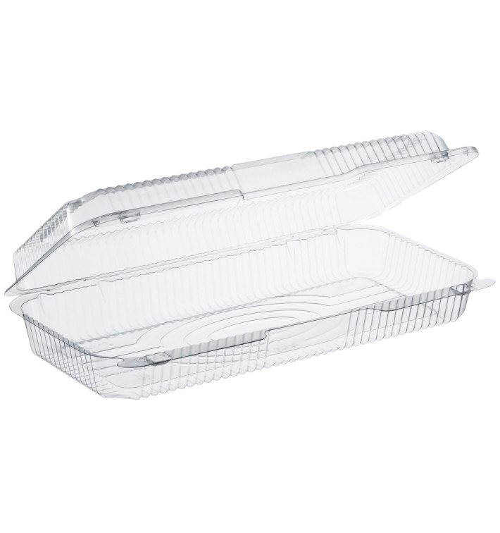 Obaly Plastové OPS " StayLock" s Víčkem Průhledný 1485ml (200 Kousky) Obaly Plastové OPS " StayLock" s Víčkem Průhledný 1485ml (200 Kousky)