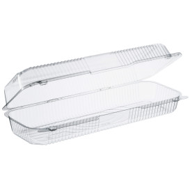 Obaly Plastové OPS " StayLock" s Víčkem Průhledný 1310ml (125 Kousky)
