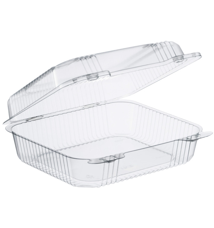 Obaly Plastové OPS " StayLock" s Víčkem Průhledný 1260ml (250 Kousky) Obaly Plastové OPS " StayLock" s Víčkem Průhledný 1260ml (250 Kousky)
