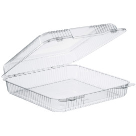 Obaly Plastové OPS " StayLock" s Víčkem Průhledný 1370ml (250 Kousky)