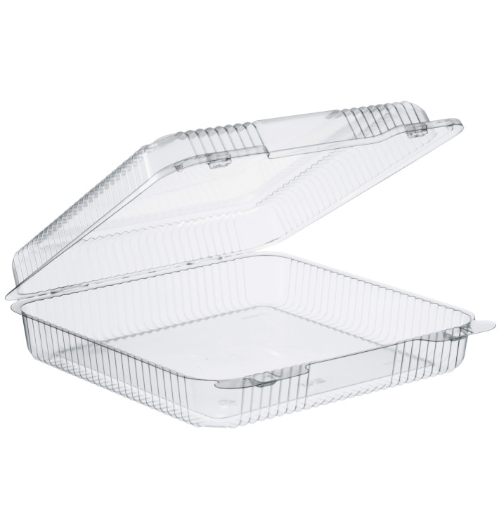Obaly Plastové OPS " StayLock" s Víčkem Průhledný 1370ml (250 Kousky) Obaly Plastové OPS " StayLock" s Víčkem Průhledný 1370ml (250 Kousky)