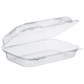 Obaly Plastové OPS " StayLock" s Víčkem Průhledný 1080ml (250 Kousky)