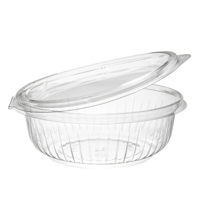 Plastové Misky PET " Prezentační " s Víčkem Hladká 360ml (75 Kousky) Plastové Misky PET " Prezentační " s Víčkem Hladká 360ml (75 Kousky)