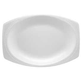 Podnos Termální " Tichá Klasika " Bílá 230x180mm (500 Kousky)