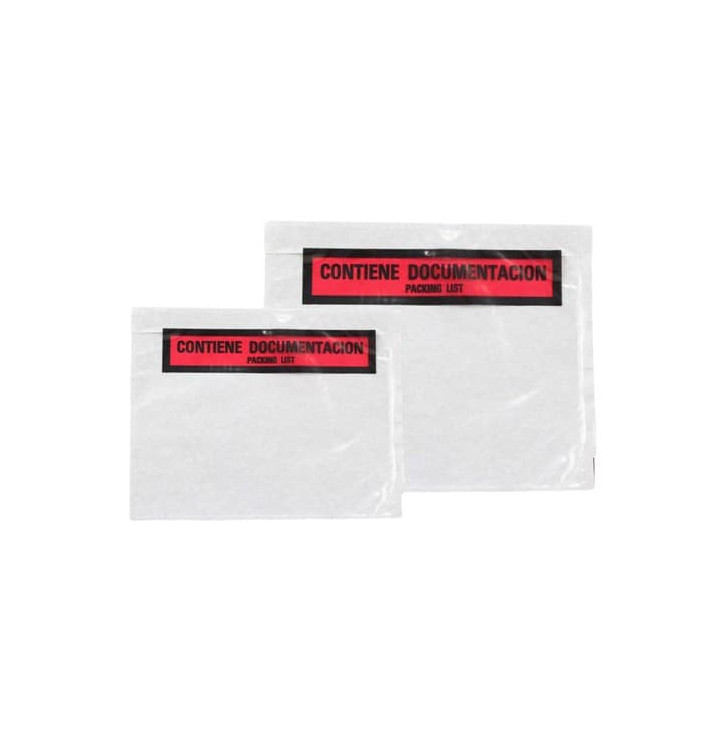 Obálka Průhledná Samolepicí pro Doklady Formátu s Potiskem 330x235mm (250 Kousky) Obálka Průhledná Samolepicí pro Doklady Formátu s Potiskem 330x235mm (250 Kousky)