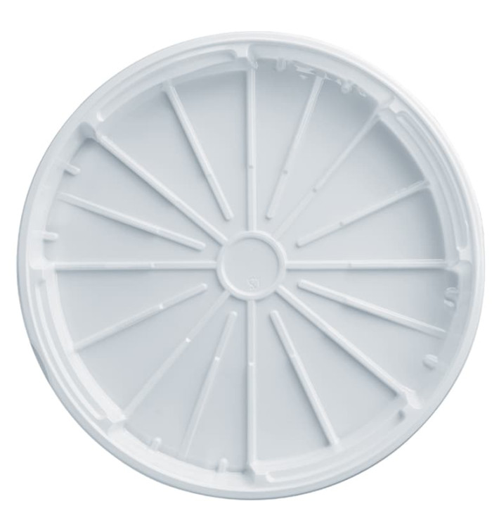 Plastové Víčko PS na Pizza Bílý 320 mm (100 Kousky) Plastové Víčko PS na Pizza Bílý 320 mm (100 Kousky)
