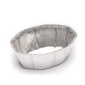 Hliníkové Obaly Ovál na Kuřata 2400ml (125 Kousky)