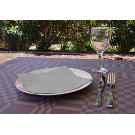 Ubrousky Airlaid Šedá 40x40cm (50 Kousky)