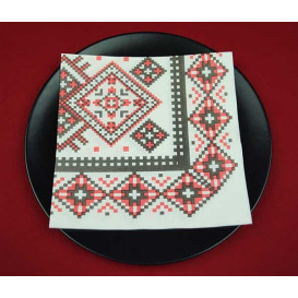 Ubrousky Airlaid " Arabský GeoMetrický Útva " 40x40cm (50 Kousky)