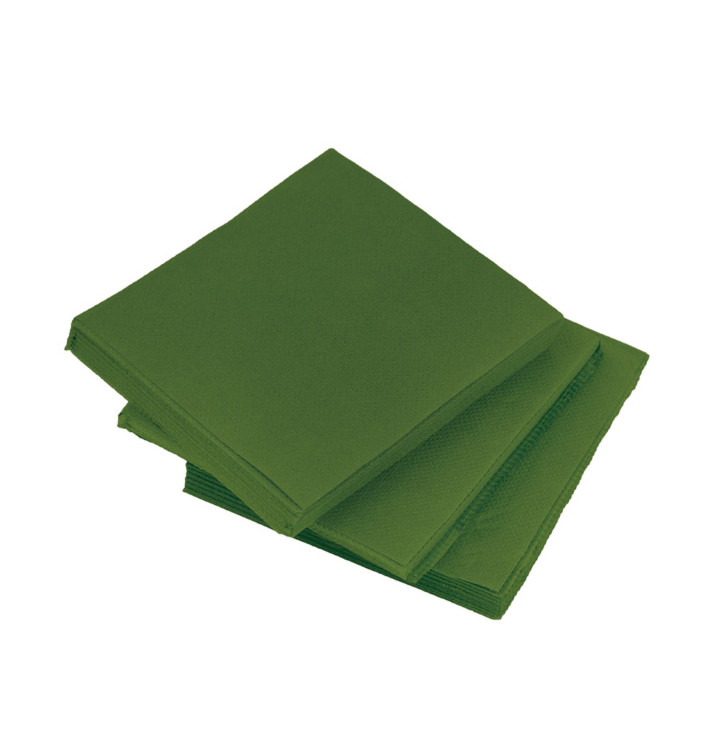 Papírové Ubrousky Mikrobod 20x20cm 2 Vrstvy Zelený (100 Kousky) Papírové Ubrousky Mikrobod 20x20cm 2 Vrstvy Zelený (100 Kousky)