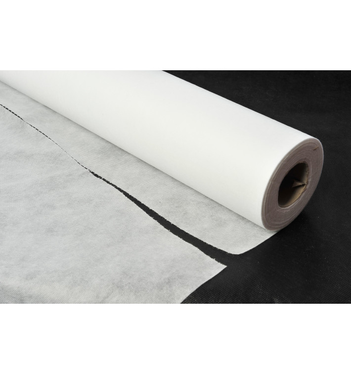 Ubrusy na Roli Novotex Bílý 1,2x48m 55g P40cm (6 Kousky) Ubrusy na Roli Novotex Bílý 1,2x48m 55g P40cm (6 Kousky)