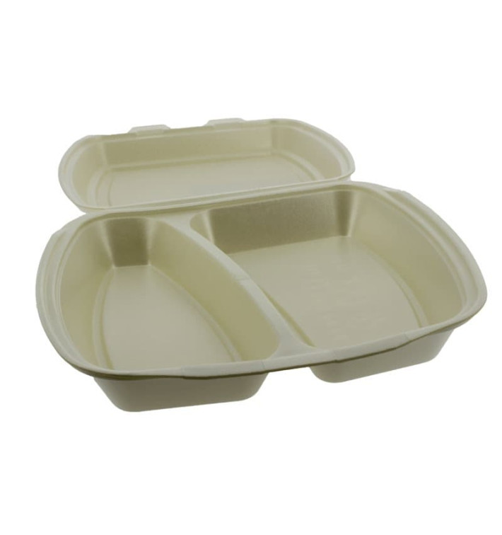 Menu Box Foam Dvoudílný Champagne 240x210x70mm (250 Kousky) Menu Box Foam Dvoudílný Champagne 240x210x70mm (250 Kousky)