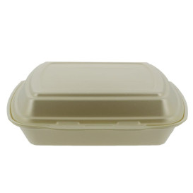 Menu Box Foam Dvoudílný Champagne 240x210x70mm (250 Kousky)