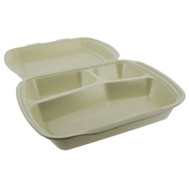 Menu Box Foam 3 Vrstvy Champagne 240x210x70mm (250 Kousky)