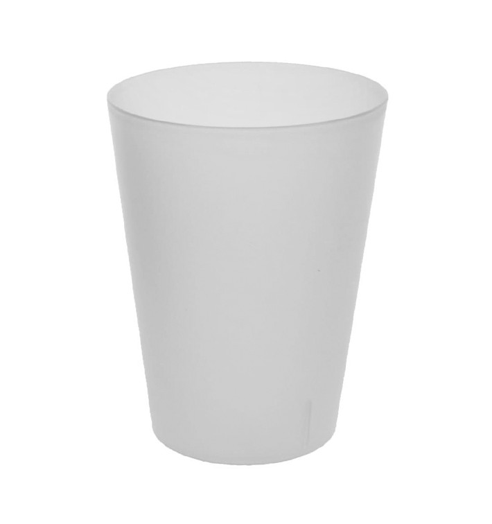 Kelímek Opakovaně Použitelné na Jablečný Džus PP Průsvitný 500ml (16 Kousky) Kelímek Opakovaně Použitelné na Jablečný Džus PP Průsvitný 500ml (16 Kousky)