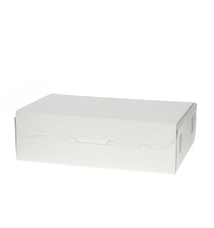 Krabička na Sladkosti a Dokolády Bílá 14x8x3,5cm 250g (100 Kousky) Krabička na Sladkosti a Dokolády Bílá 14x8x3,5cm 250g (100 Kousky)
