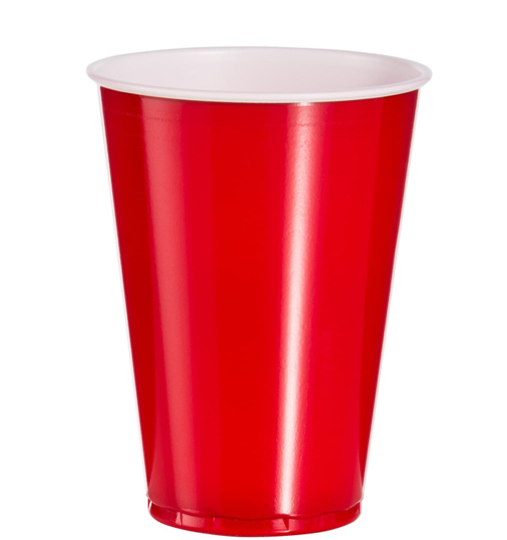 Kelímek Červené Americký pro Večírky 10 Oz/300ml (2500 Kousky) Kelímek Červené Americký pro Večírky 10 Oz/300ml (2500 Kousky)