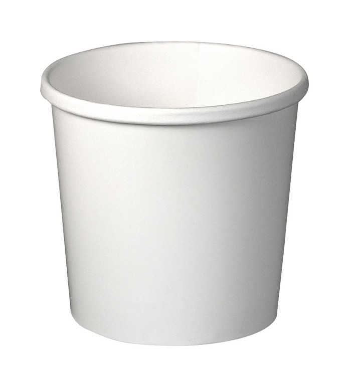 Kartonová Miska Bílý 12Oz/355ml Ø9,1cm (25 Kousky) Kartonová Miska Bílý 12Oz/355ml Ø9,1cm (25 Kousky)