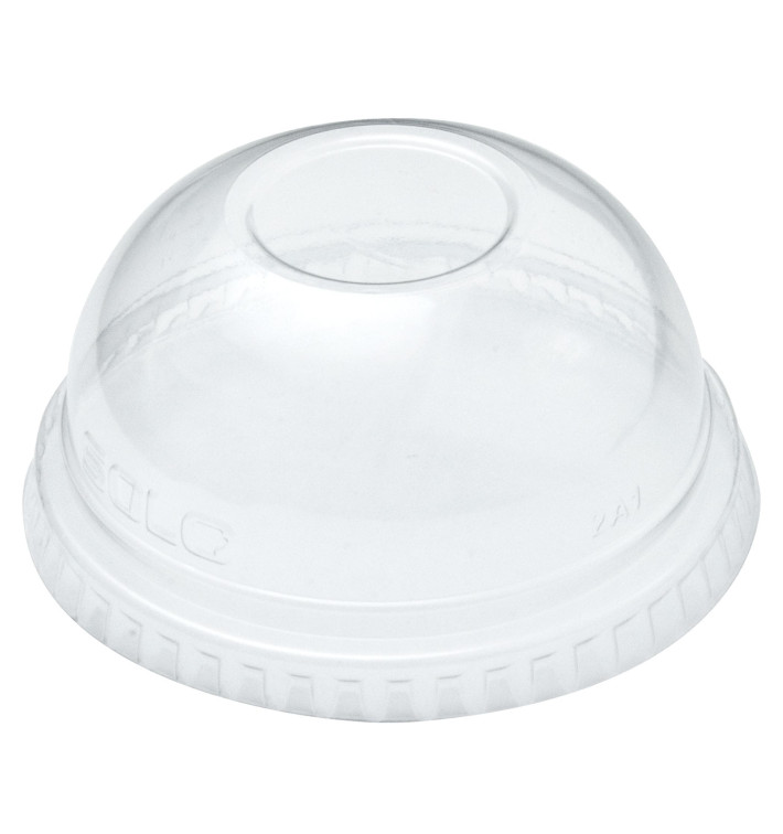 Plastové Víčko na Kelímek Vypouklé bez Otvoru PET Krystal Ø7,3cm (2500 Kousky) Plastové Víčko na Kelímek Vypouklé bez Otvoru PET Krystal Ø7,3cm (2500 Kousky)