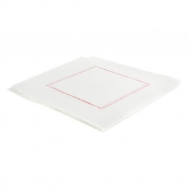 Hladká Ubrousky Sulfitového Papíru Bílá 15x15cm (750 Kousky)