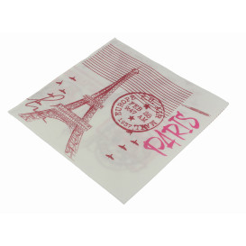 Papírové Ubrousky " Paris " 2 Vrstvé 40x40cm (600 Kousky)