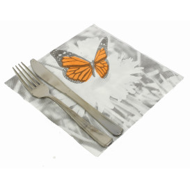 Ubrousky Airlaid " Motýl " 40x40cm (50 Kousky)