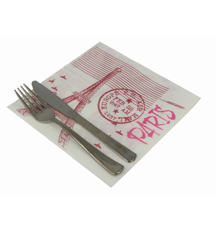Ubrousky Airlaid " Paris " 40x40cm (600 Kousky) Ubrousky Airlaid " Paris " 40x40cm (600 Kousky)