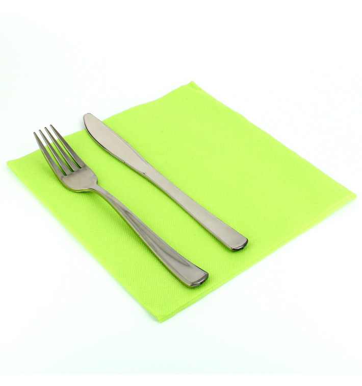 Ubrousky Airlaid Pistácie 40x40cm (600 Kousky) Ubrousky Airlaid Pistácie 40x40cm (600 Kousky)