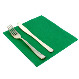 Ubrousky Airlaid Zelený 40x40cm (600 Kousky)