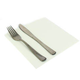 Papírové Ubrousky Bílá 2 Vrstvy 2 Vrstvé 33x33cm (50 Kousky)