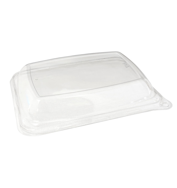 Plastové Víčko na Kelímek Vypouklé PET Obaly z Cukrové Třtiny 20x14x3cm (300 Kousky) Plastové Víčko na Kelímek Vypouklé PET Obaly z Cukrové Třtiny 20x14x3cm (300 Kousky)