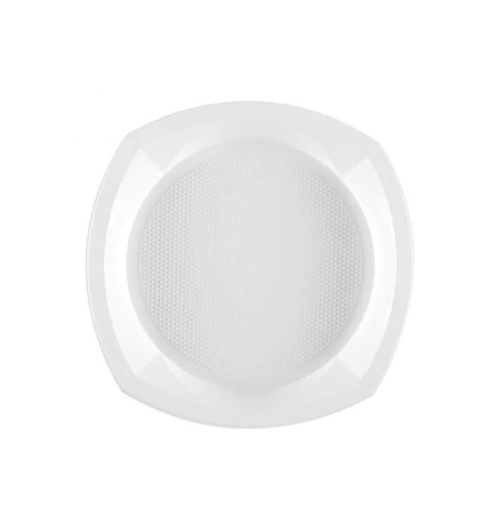 Plastové Talíř PS Čtvercový Bílý 230x230mm 1 Vrstvé (1000 Kousky) Plastové Talíř PS Čtvercový Bílý 230x230mm 1 Vrstvé (1000 Kousky)