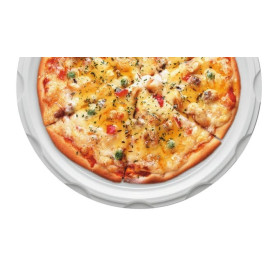 Plastové Talíř PS na Pizza Bílý 320 mm (100 Kousky)