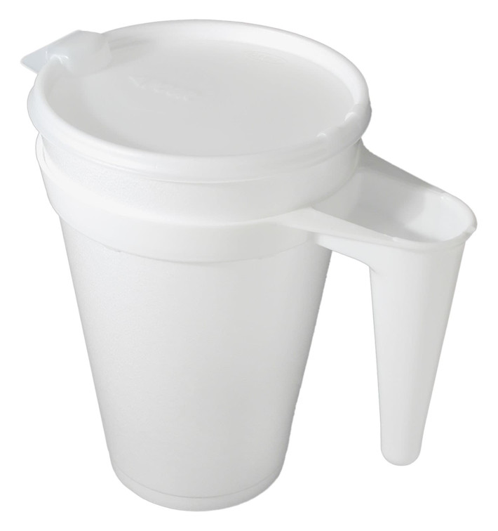 Karafa Térmica Jednorázový Foam 32Oz/960 ml Ø11,7cm (25 Kousky) Karafa Térmica Jednorázový Foam 32Oz/960 ml Ø11,7cm (25 Kousky)