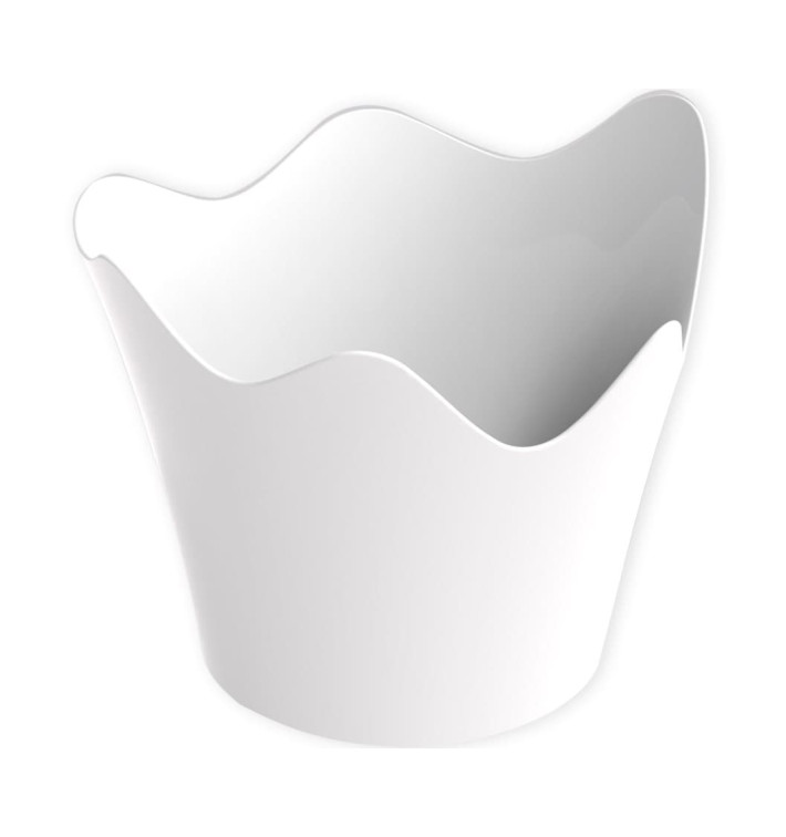 Misky pro Ochutnávky Déšť Bílý 90 ml (500 Kousky) Misky pro Ochutnávky Déšť Bílý 90 ml (500 Kousky)