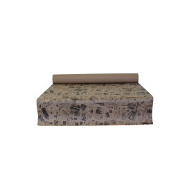Rol Ubrusy Papírové Kraft " Noviny " 1,2x100m 37g (1 Kousky)