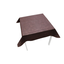 Ubrusy Novotex z Netkané Textilie Hnědá 120x120cm (150 Kousky)