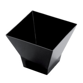 Misky pro Ochutnávky Pagoda Černá 150 ml (12 Kousky)