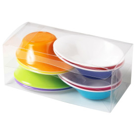 Plastové Misky " odo " Bílý a Multi 50 ml (8 Kousky)