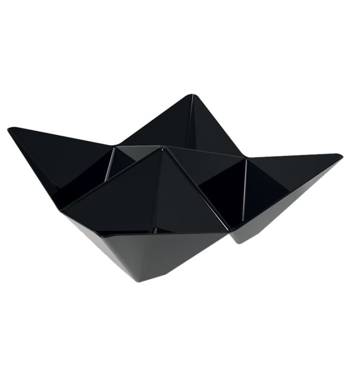 Misky pro Ochutnávky Origami PS Černá 103x103mm (25 Kousky) Misky pro Ochutnávky Origami PS Černá 103x103mm (25 Kousky)