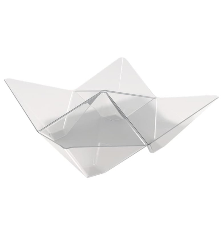 Misky pro Ochutnávky Origami PS Průhledný 103x103mm (25 Kousky) Misky pro Ochutnávky Origami PS Průhledný 103x103mm (25 Kousky)