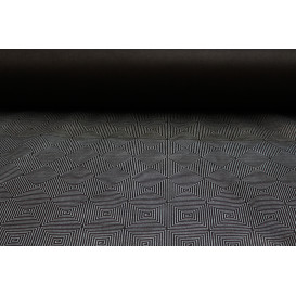 Ubrusy na Roli Novotex Černá " Spirála " 1,2x50m P40cm (1 Kousky)