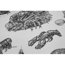 Ubrusy na Roli Novotex Bílý " Plody Moře " 1,2x50m P40cm (1 Kousky)