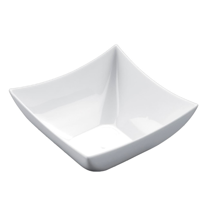 Misky pro Ochutnávky Square Bílý 90 ml (25 Kousky) Misky pro Ochutnávky Square Bílý 90 ml (25 Kousky)