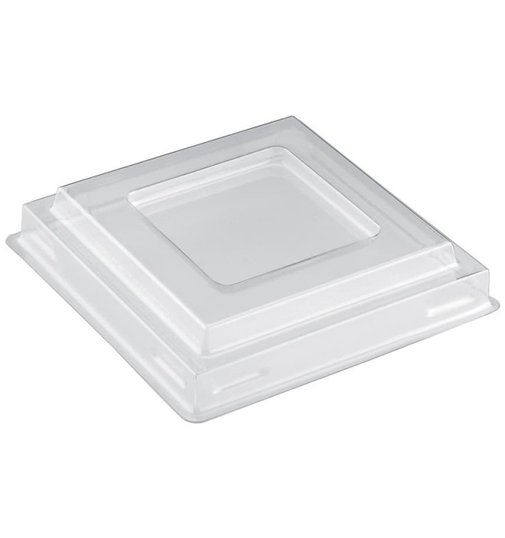 Víčko Misky Square Dezert Průhledný PET 90 ml (25 Kousky) Víčko Misky Square Dezert Průhledný PET 90 ml (25 Kousky)