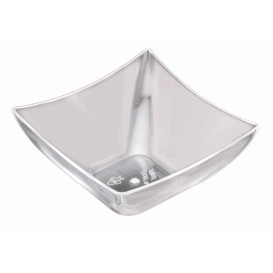 Misky pro Ochutnávky Square Průhledný 90 ml (25 Kousky)